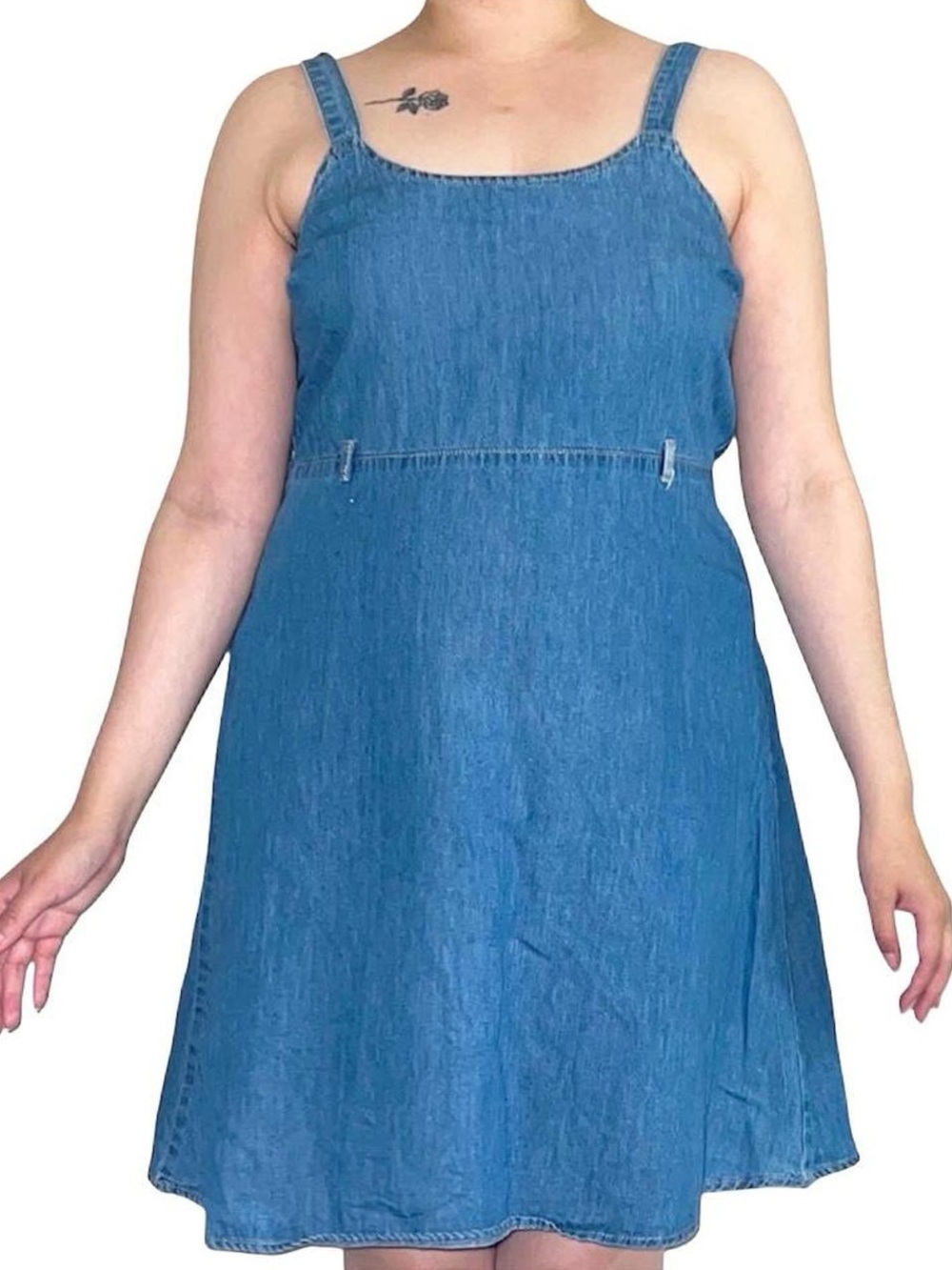 Vintage True Blue denim dress.